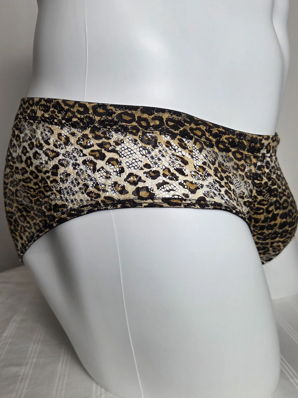 Cosabella Men's Neutral Leopar Comfort Micro Briefs